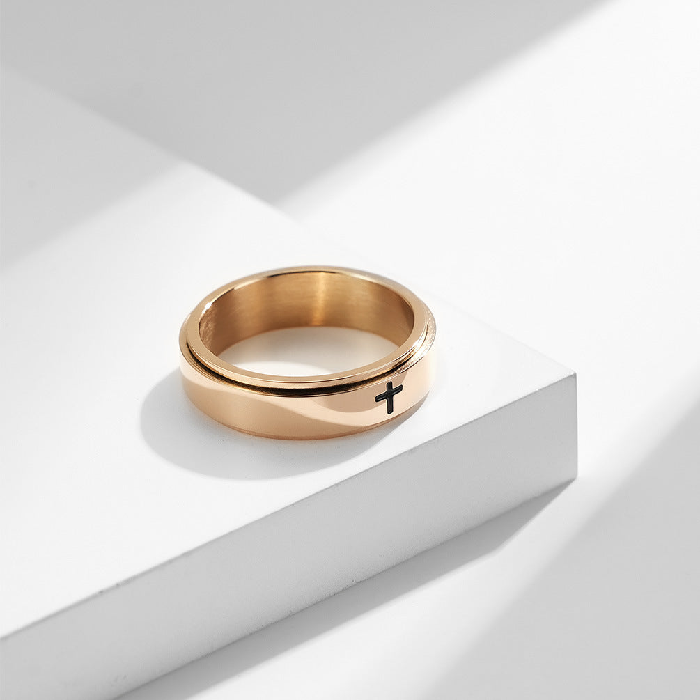 Spinner Cross Ring detail view