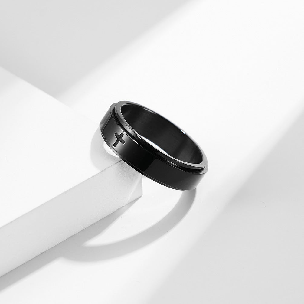 Spinner Cross Ring detail view