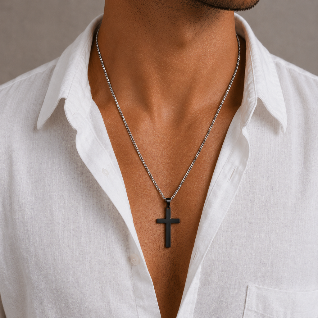 Classic Cross Pendant Necklace