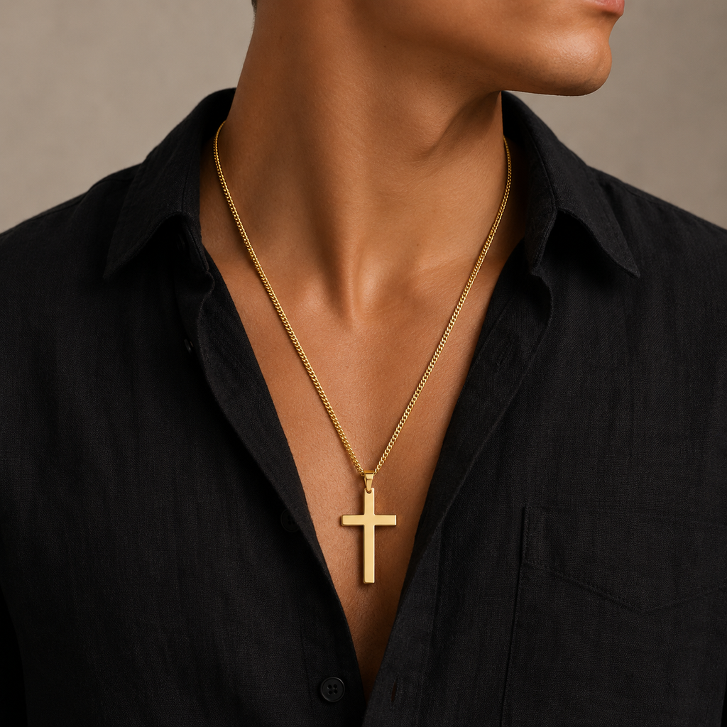 Classic Cross Pendant Necklace