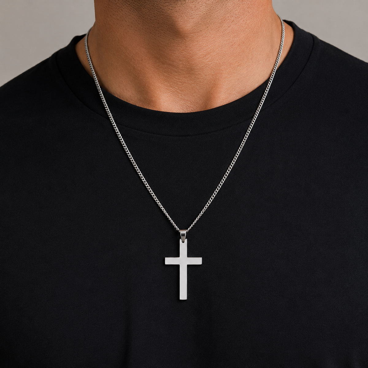 Classic Cross Pendant Necklace