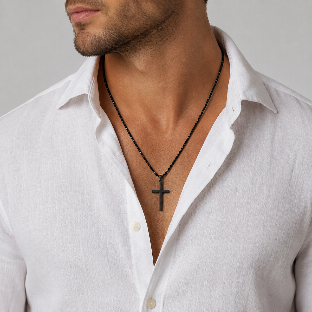 Simple Cross Necklace