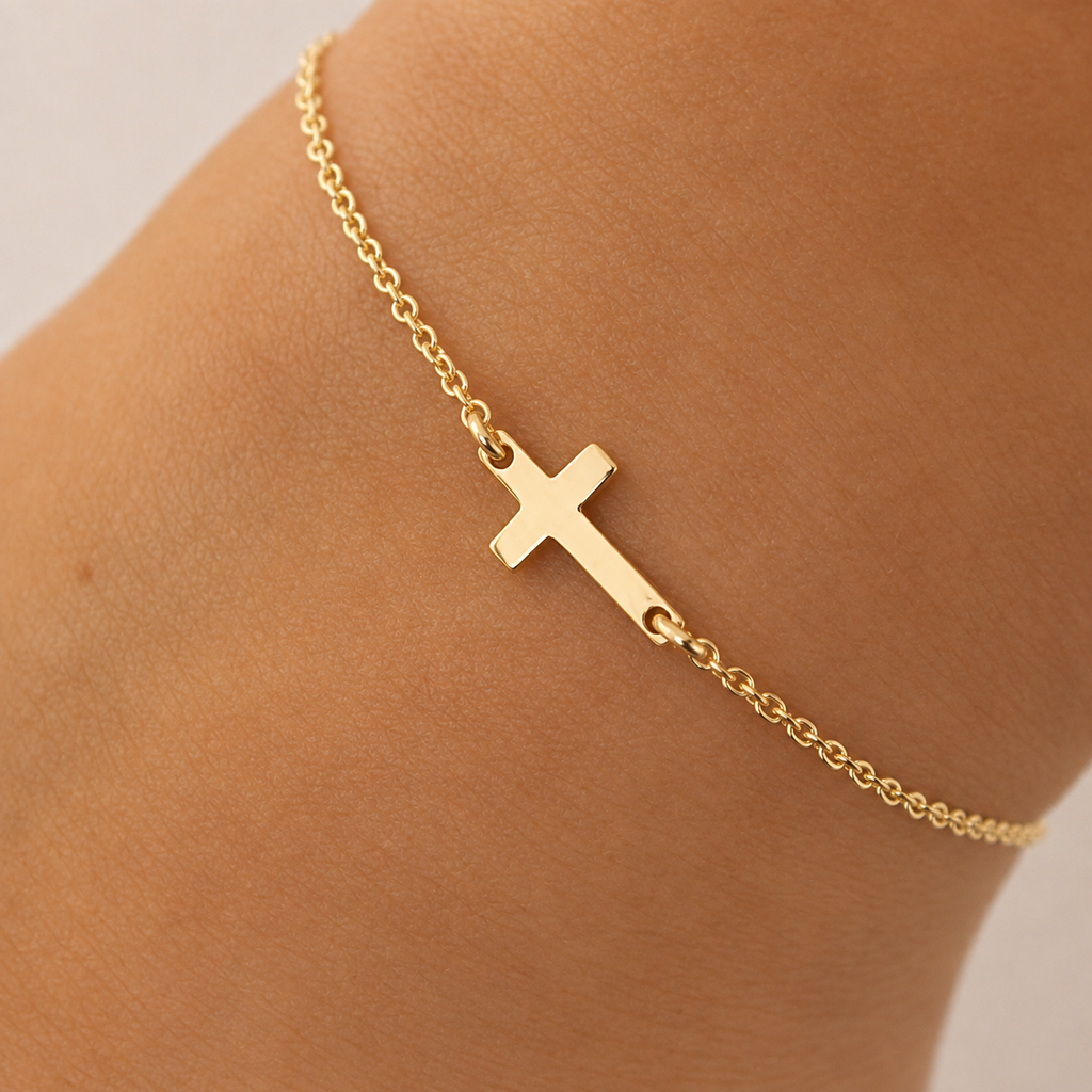 Simple Cross Bracelet